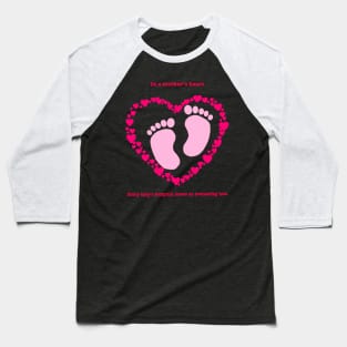 Tiny Steps, Infinite Love Baseball T-Shirt